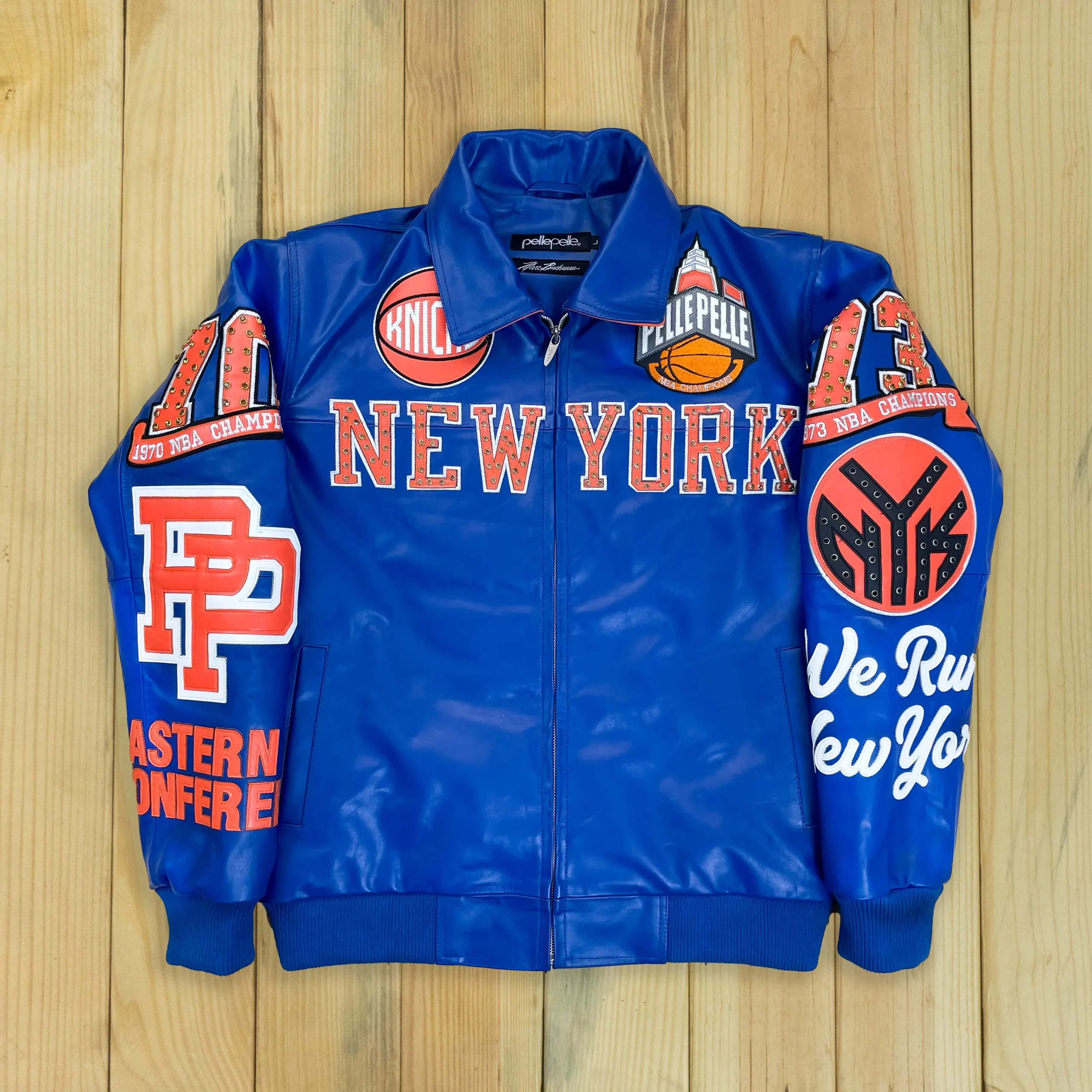 Pelle Pelle for city of knicks jacket