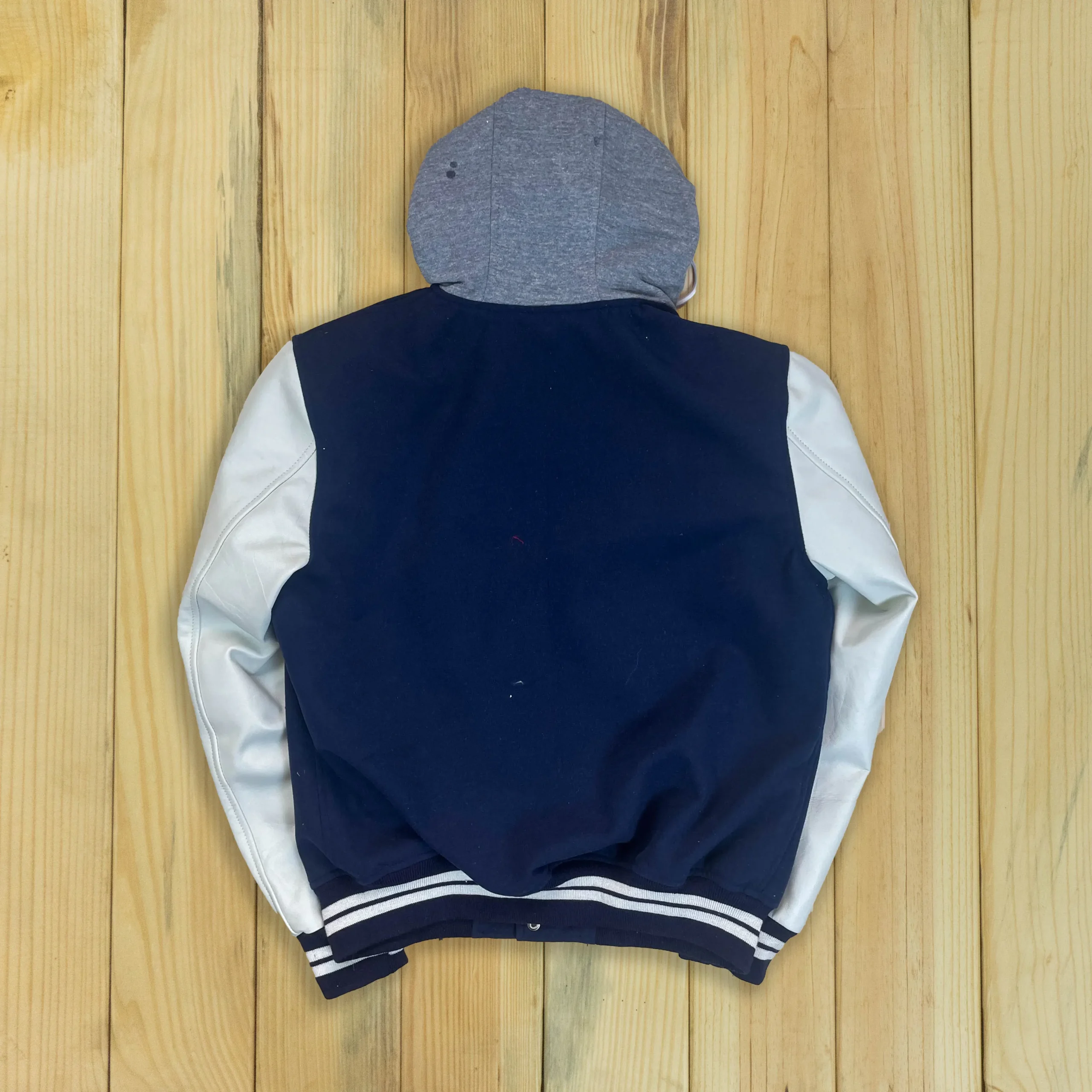 Alternative view of San Diego Fc Navy Sideline Fleece Full-snap Jacket